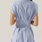 Astr - Beckett Tapered Waist Pleated Dress