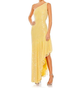 Mac Duggal - Vestido com bainha assimétrica e um ombro só