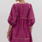 Entro - Contrast Stitch Dress