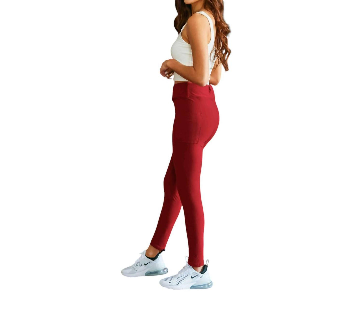Julia Rose - Full-length Leggings With Pocket