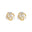 14K Yellow Gold Over Sterling