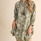 &Merci - Floral Jacquard Mini Dress
