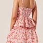 Astr - Midsummer Eyelet Tiered Maxi Dress