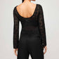 Fifteen Twenty - Loren Scoop Back Flare Sleeves Top