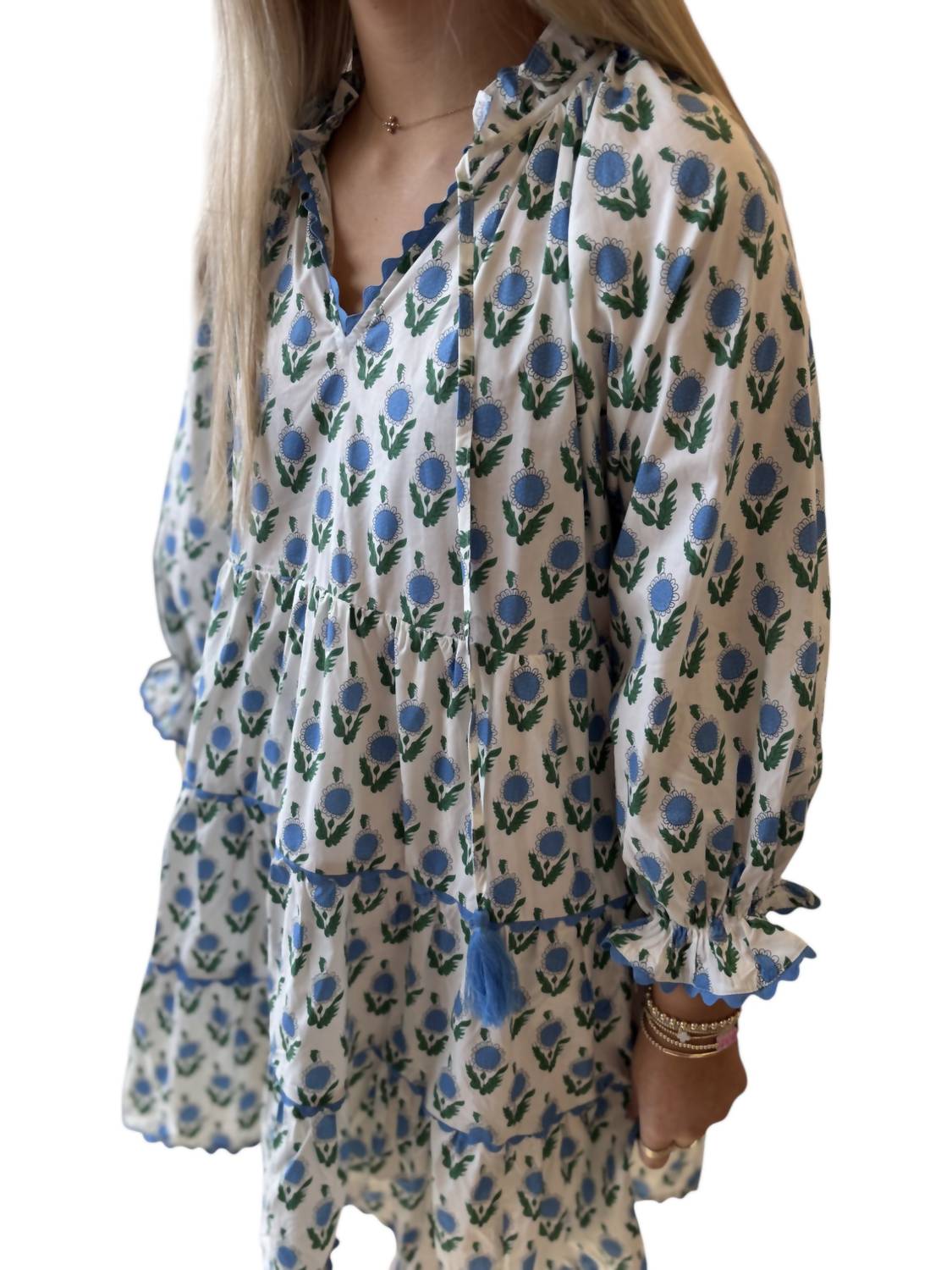Entro - Block Print Dress