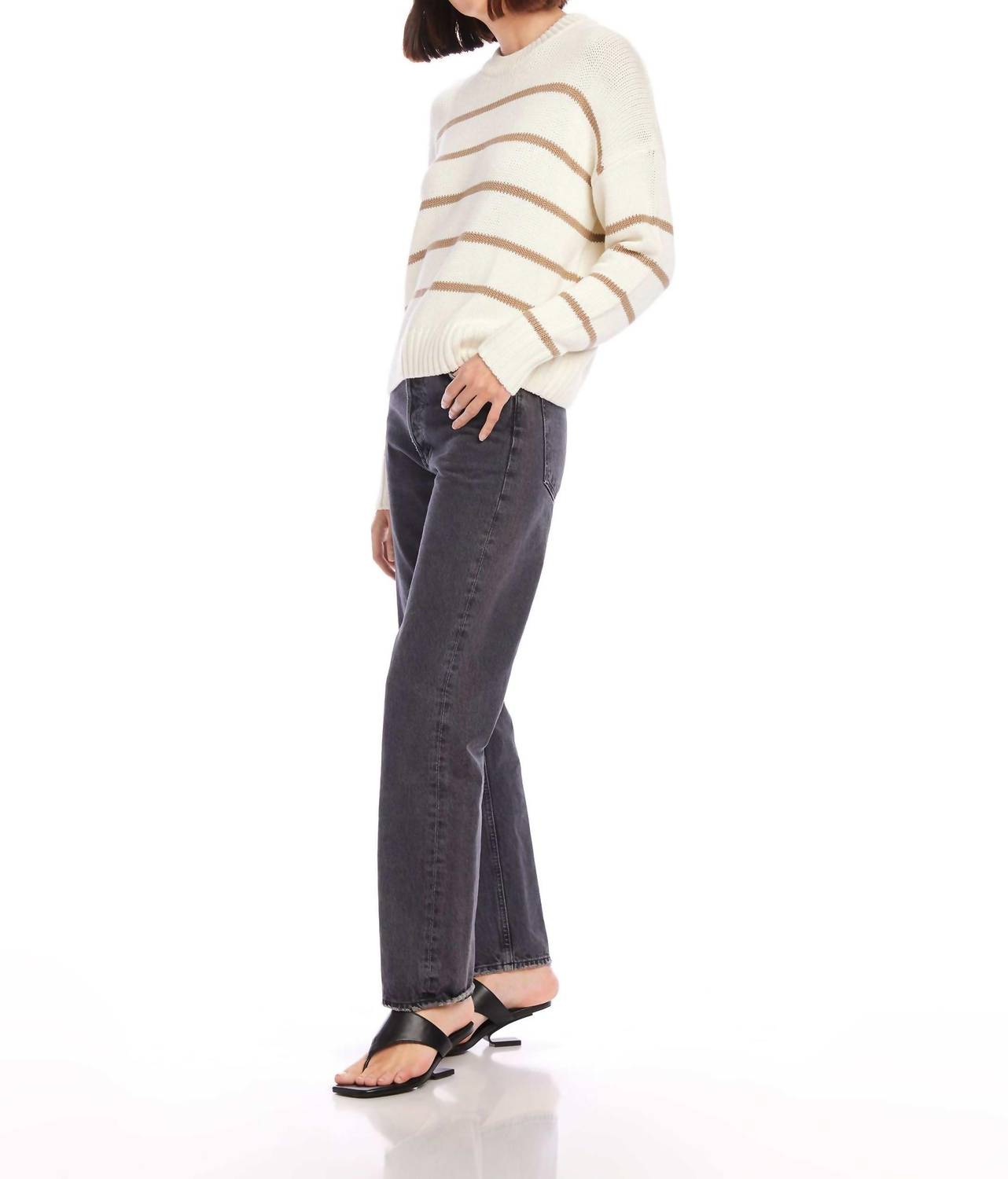 Fifteen Twenty - Luca Crewneck Stripe Sweater