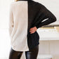 143 Story - Can't Touch This Sparkle Color Blocked Sweater