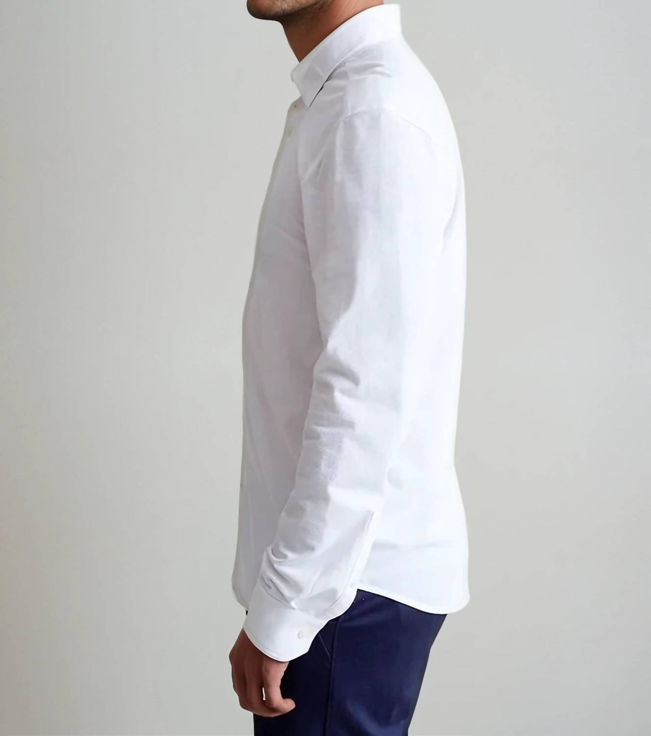 Buki - Classic Long Sleeve Button Down Tech Shirt