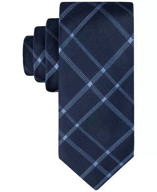 Calvin Klein - Men's Stitch Plaid Tie
