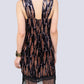Allison New York - Velvet Draped Dress