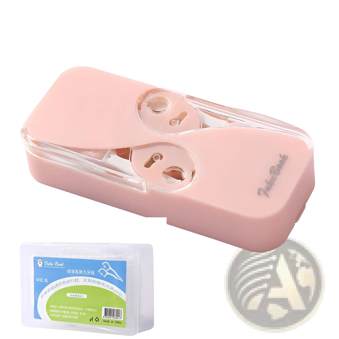 Dental Floss Storage Box with Automatic Pop Up Case