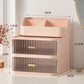 Modern Two Tiered Desktop Makeup and Jewelry Organizer