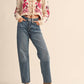 &Merci - Floral Knit Tie-front Sweater Cardigan