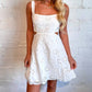 Mable - Lucy Eyelet Cutout Mini Dress