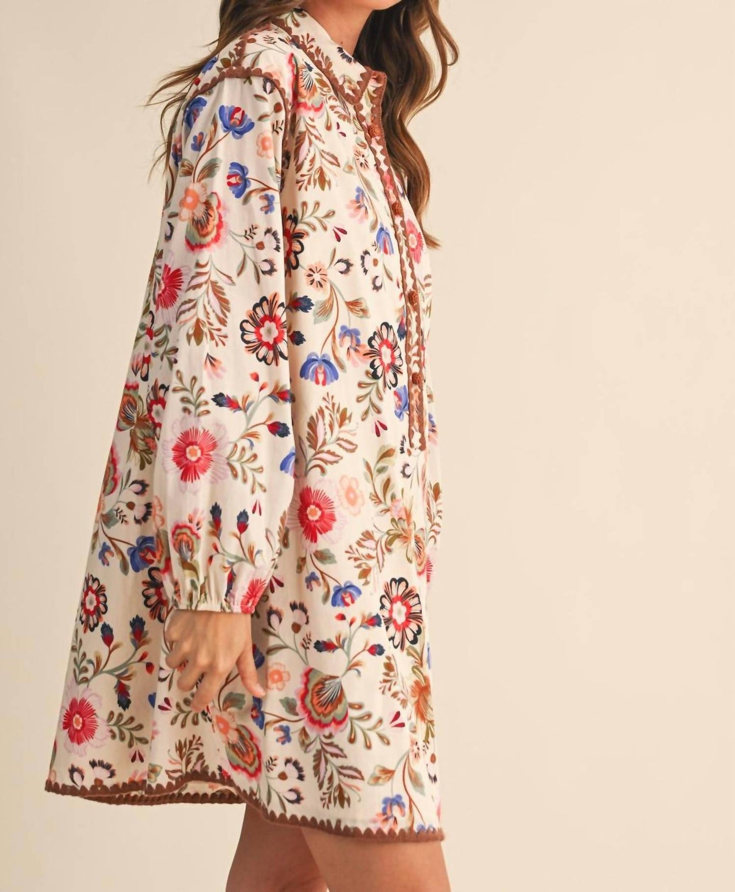 &Merci - Blanket Stitch Dress