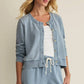 Z Supply - Daily Knit Denim Cardigan