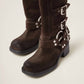 Miu Miu - Women's Buckle Detail Boots