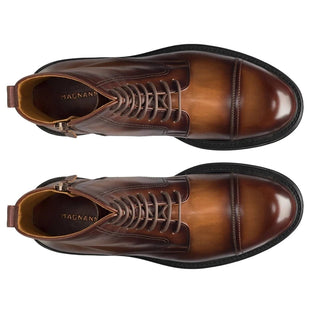 Magnanni - Botas Derby de Couro Lerato Masculinas