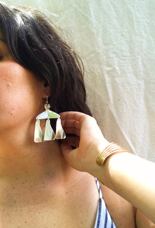 Mckinley Mizar - Women's Three Golden Trees Earrings