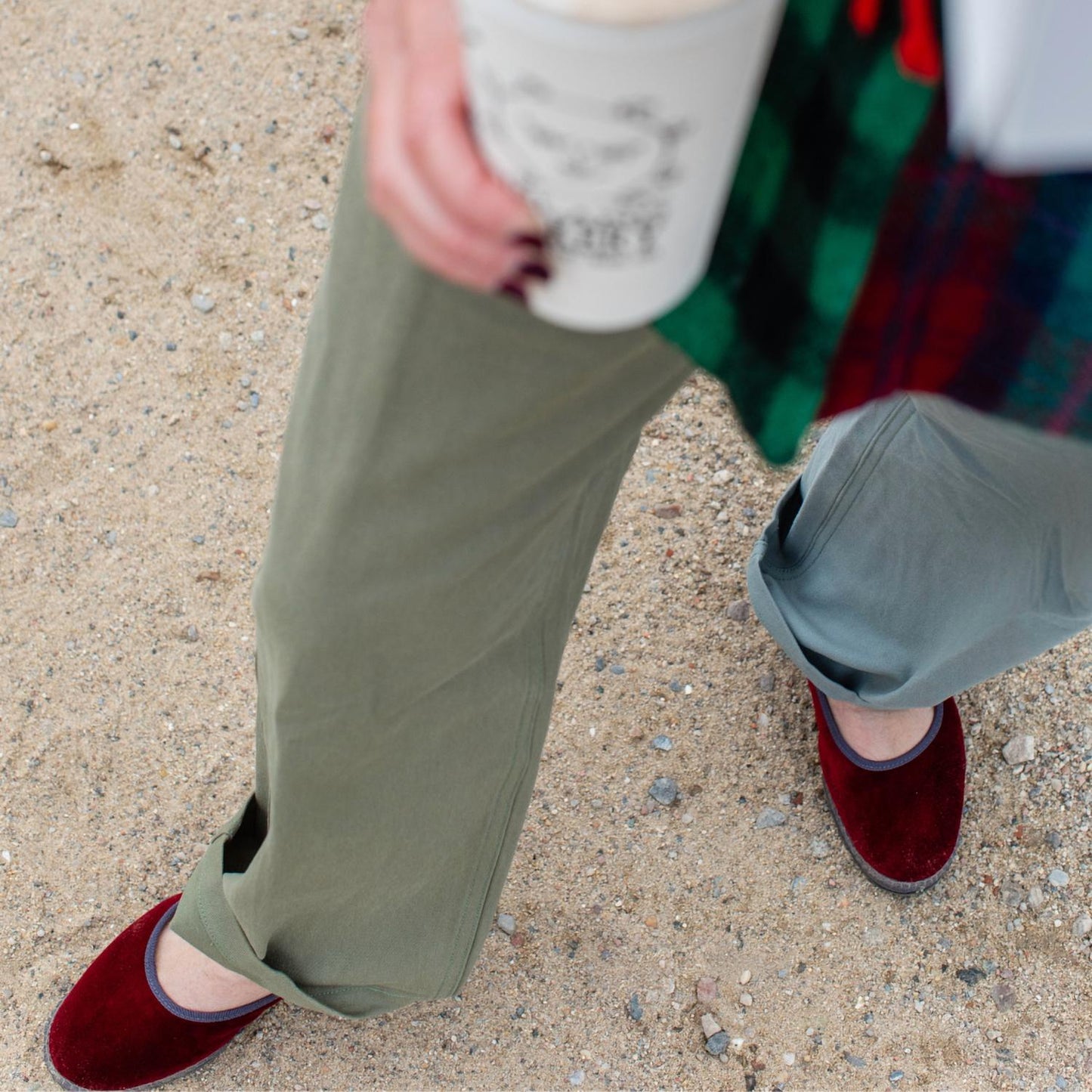 Cayumas - Women's Velvet Mary Jane Shoes