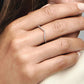 Pandora - Women's Sparkling Wishbone Ring
