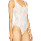 Zimmermann - Lace Scoop Neck Bodysuit