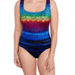 Longitude - Mombasa Double X-back Tank One Piece Brown