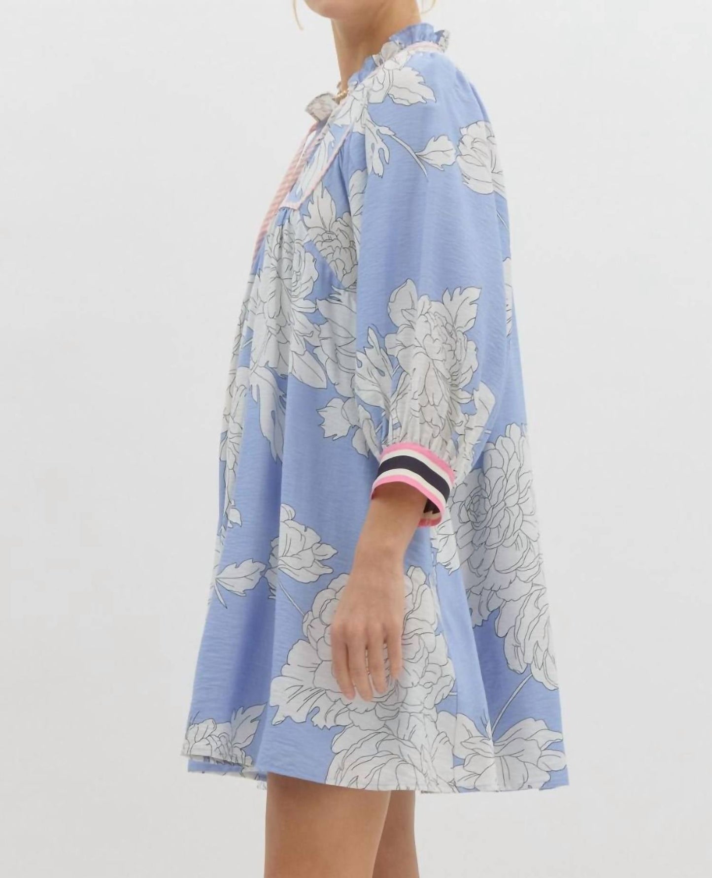 Entro - Bistro Bound Floral Dress