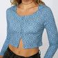 O'Neill - Raissa Long Sleeve Crop Top