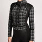 Blanc Noir - Boucle Moto Mesh Jacket