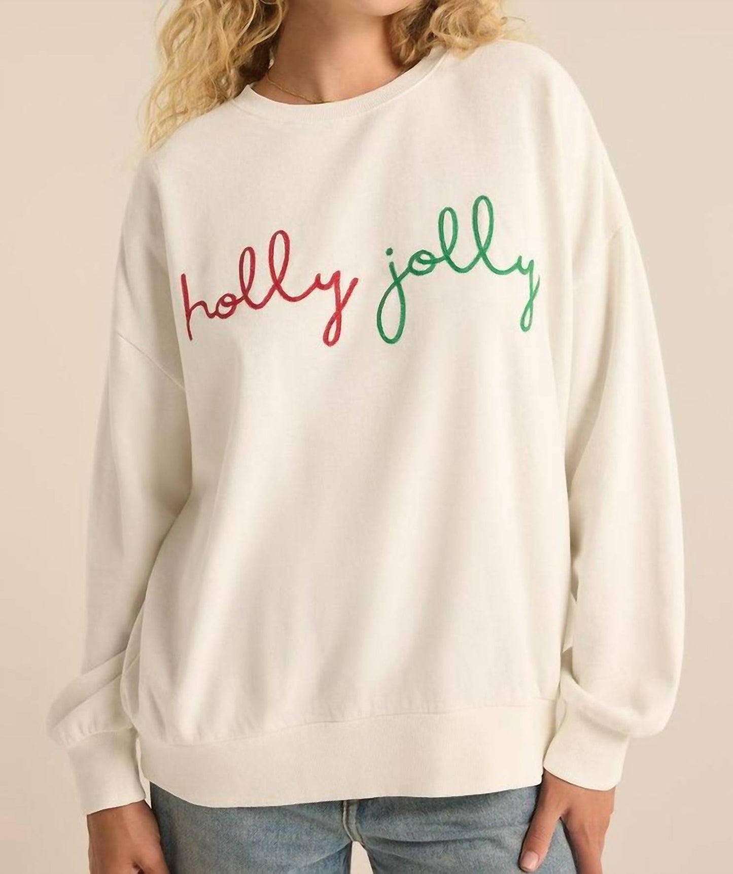 Z Supply - Holly Jolly Graphic Sweatshirt