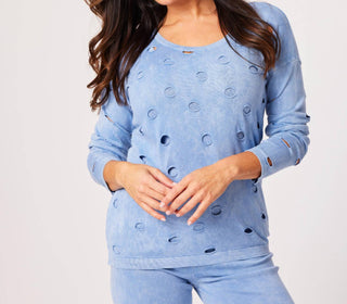 Angel Apparel - Cutwork Scoop Top