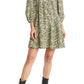 Rails Louise Floral Tiered Cotton Blend Shift Dress in Chrysanthemum, Size Small