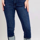 Judy Blue - Double Waist Band Capri