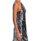 Steve Madden - Angel Sequin Halter Neck Mini Dress