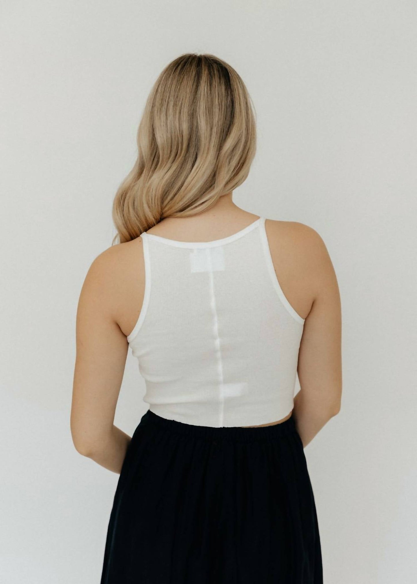Eterne - Cropped Rib Tank