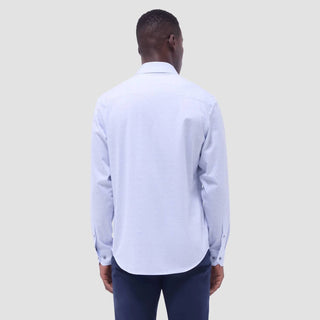 Bugatchi Uomo - Camisa Ooohcotton com estampa de folhas de James