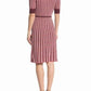 Kate Spade - Plaid Faux Wrap Knit Dress