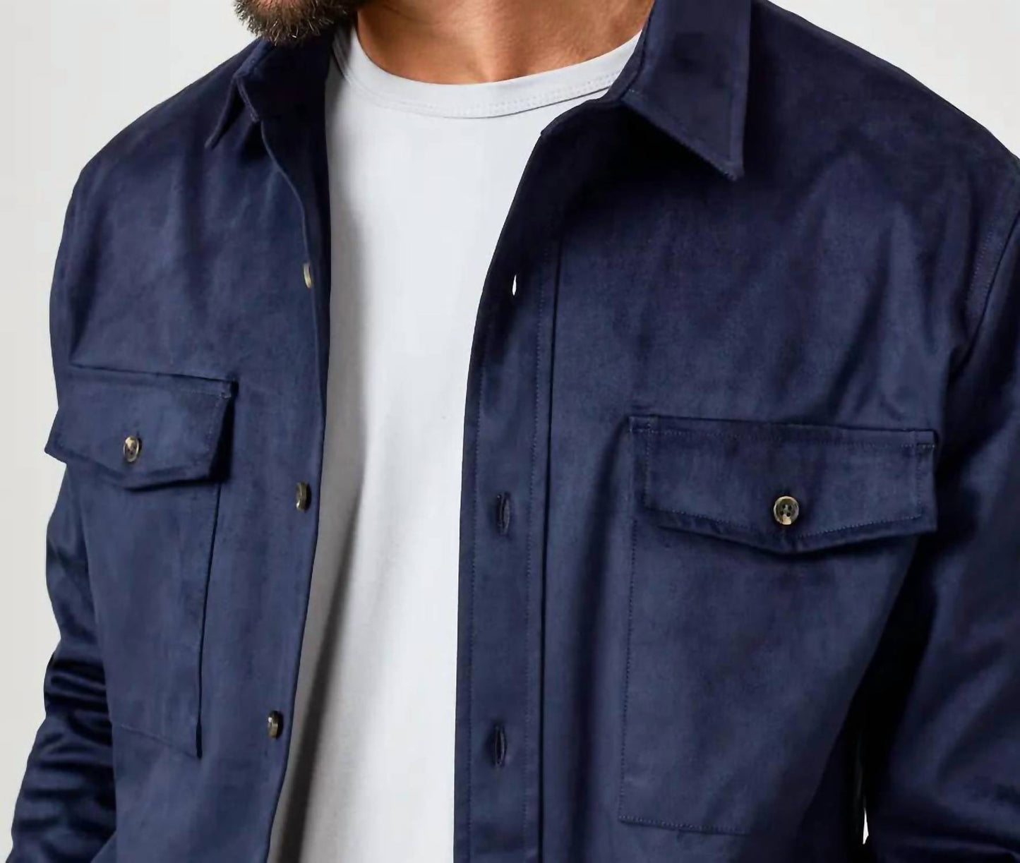 7Diamonds - Suede Over Shirt