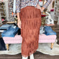 Anonyme - Fringes Skirt