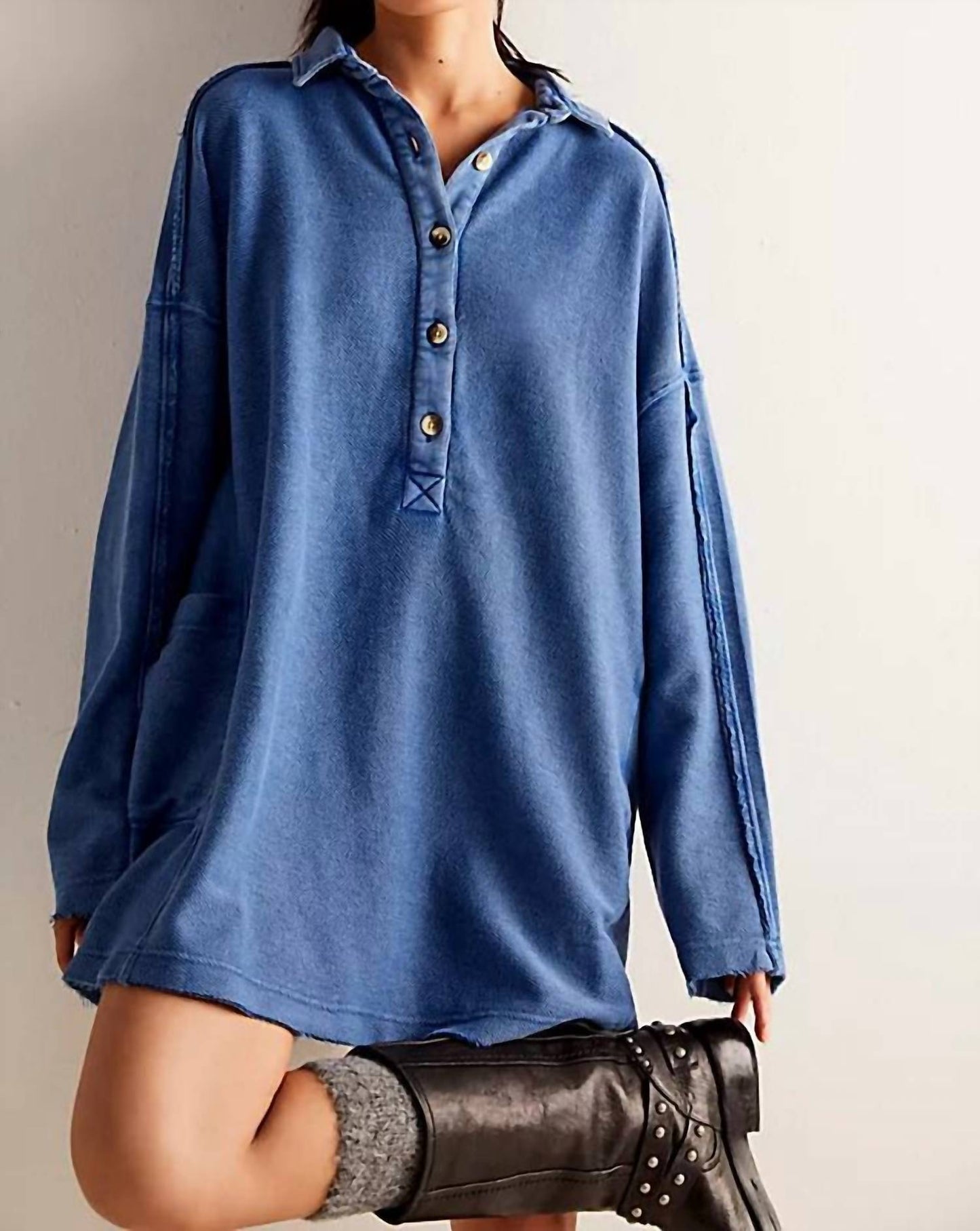 Free People - Oversized Willow Polo