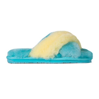 Cloud Nine - LADIES DUO-TONE EMMA SHEEPSKIN SLIPPER