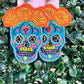 Fashion City - Beaded Sugar Skull Earrings