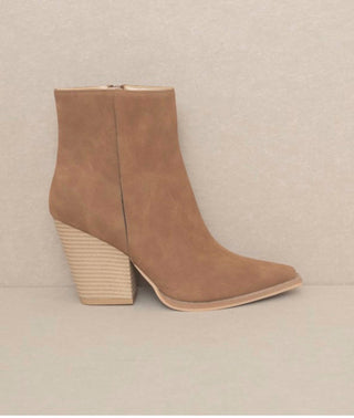 Oasis Society - Botas femininas Archie Western de cano curto