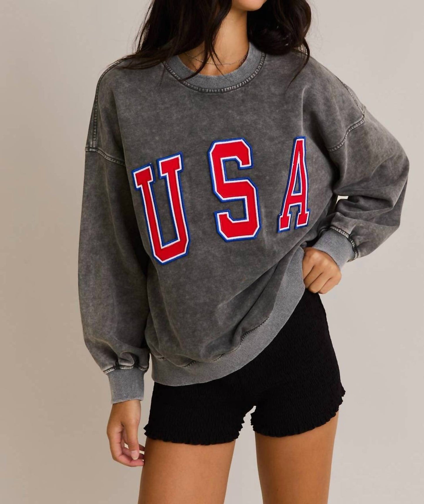Le Lis - USA Oversized Sweatshirt
