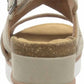 Clarks - Women Lizby Cross Wedge Sandals