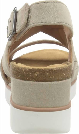 Clarks - Sandálias femininas Lizby Cross Wedge