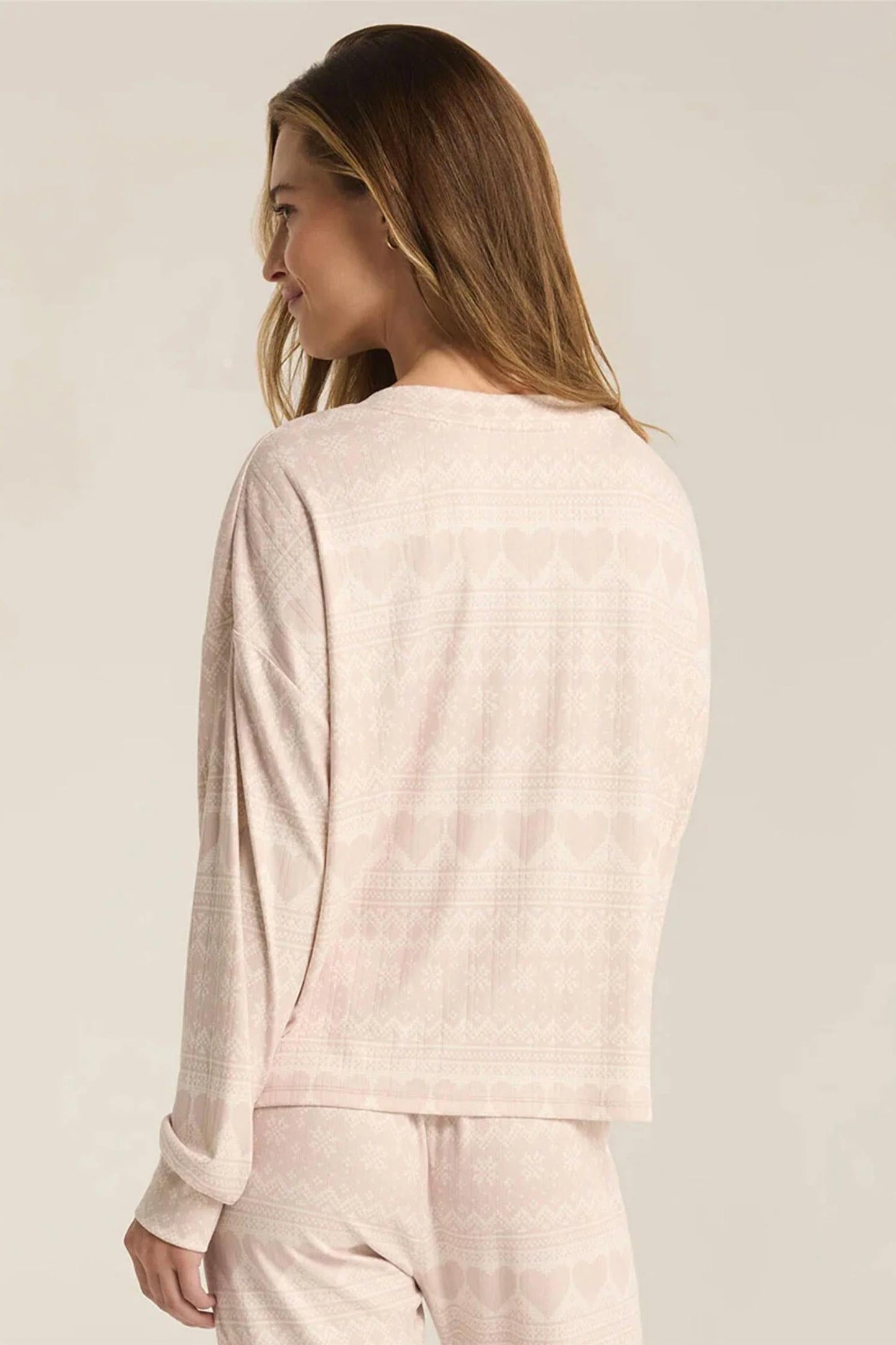 Z Supply - Fairisle Heart Top