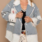 Pol - Twill Denim Heart Back Jacket