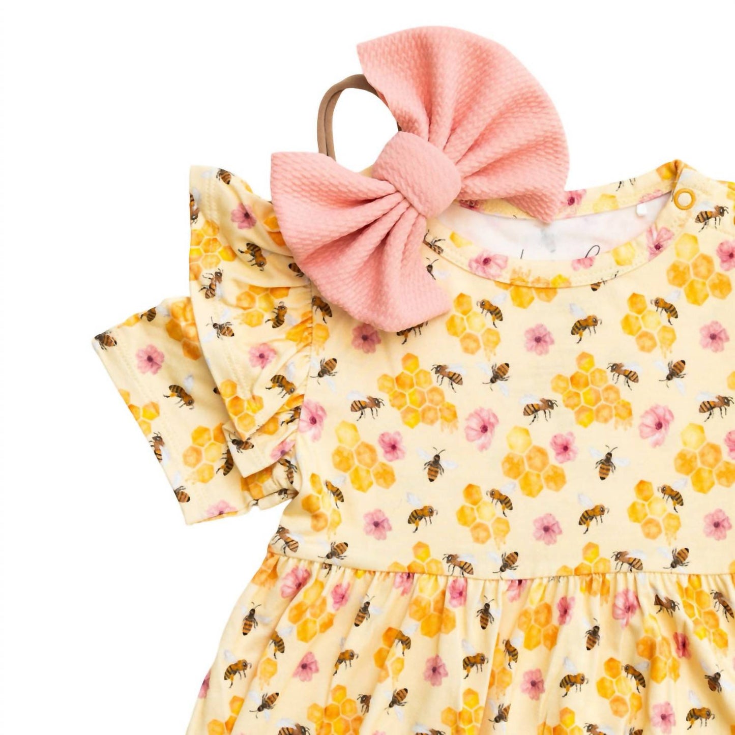 Laree + Co. - Girls Bellagrace Bamboo Short Sleeve Tunic Legging Set